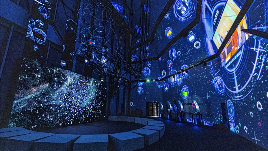 Ghost and the Shell<br>The Large-Scale Cyberbrain Network Visualizer “Nerve Net.”